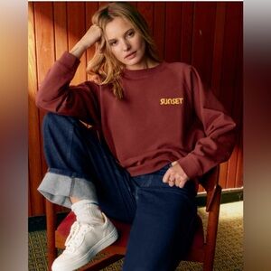 Sezane Sunset Sweatshirt